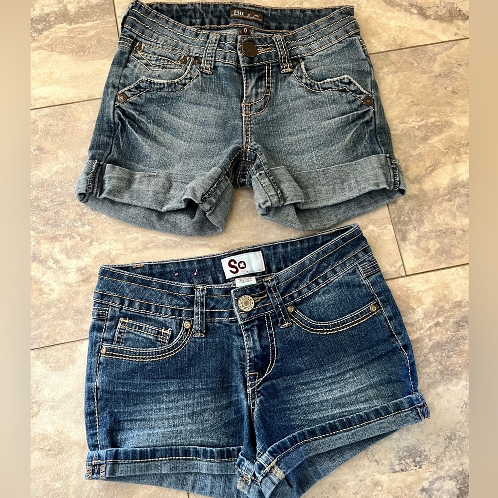 2 Pair of So & bu Denim Shorts
